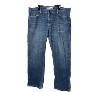 Levis 559 Relaxed Straight Jeans Mens 42x32 Blue Medium Wash Denim 100% Cotton